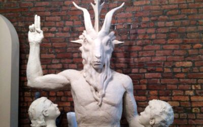 Satanistas crean monumento a Baphomet