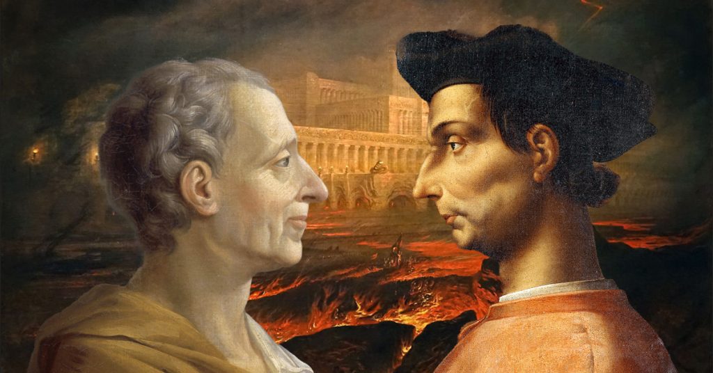 Diálogo en el Infierno entre Maquiavelo y Montesquieu