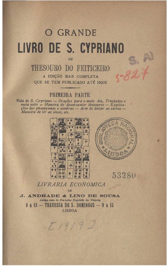 Livro de São Cipriano, Livraria Económica