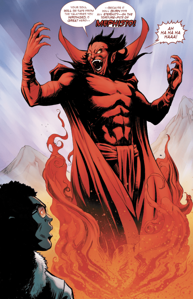 Mefisto según Marvel Comics.