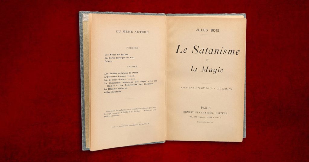 Satanismo y Magia